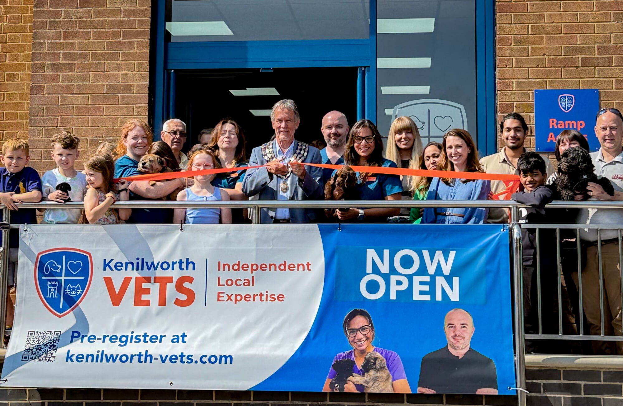 Kenilworth vets now open opening ceremony mayor of kenilworth